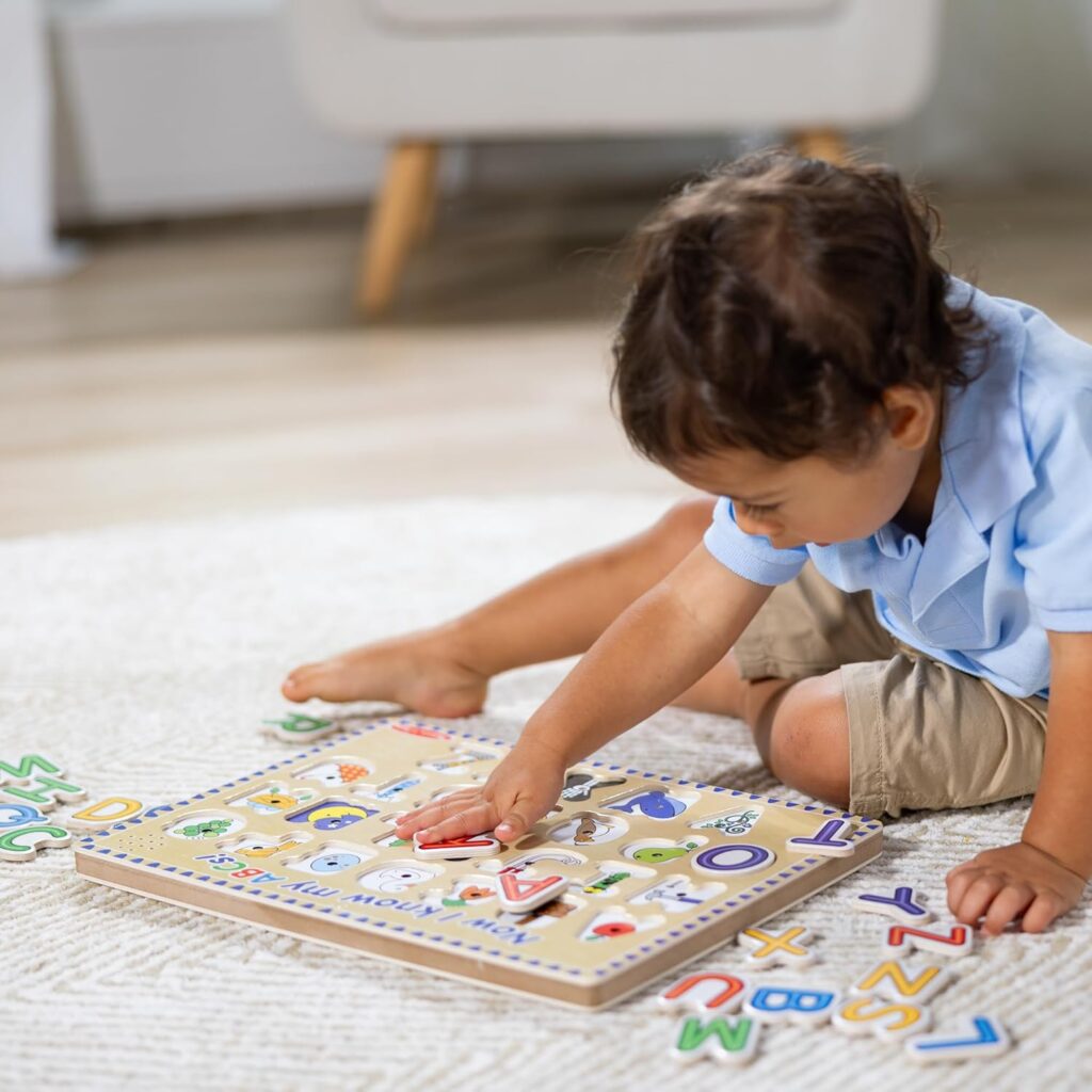 Melissa & Doug Wooden Alphabet