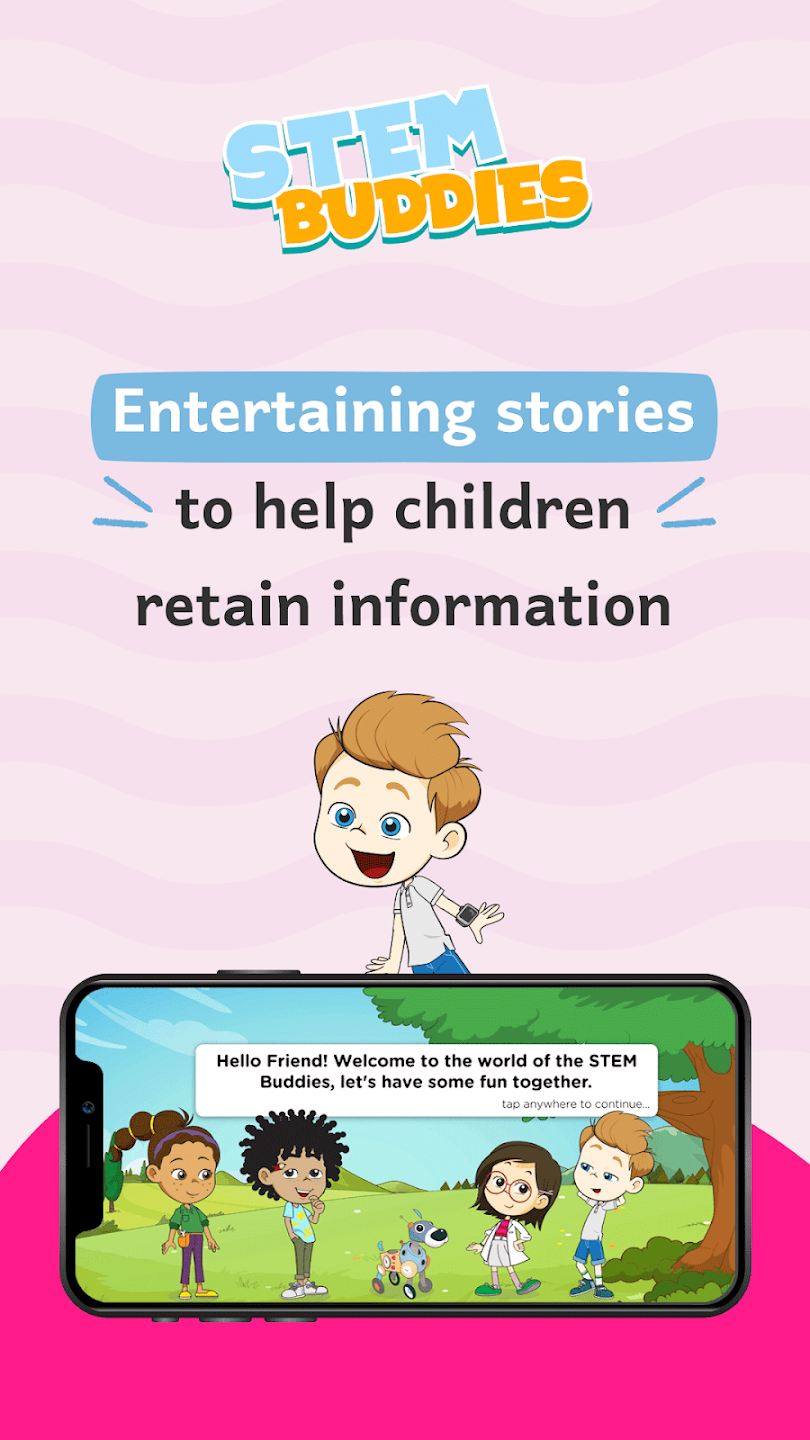 Stem buddies kids learning app